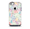 Colorful Vector Leaves Skin for the iPhone 5c OtterBox Commuter Case