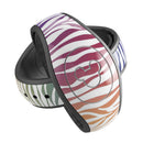 Colorful Vector Zebra Animal Print - Decal Skin Wrap Kit for the Disney Magic Band