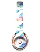 Colorful Watercolor Feathers Full-Body Skin Kit for the Beats by Dre Solo 3 Wireless Headphones
