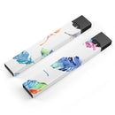 Colorful Watercolor Feathers - Premium Decal Protective Skin-Wrap Sticker compatible with the Juul Labs vaping device