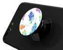 Colorful Watercolor Feathers - Skin Kit for PopSockets and other Smartphone Extendable Grips & Stands