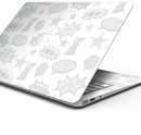 Comic Series / Comic Book Actions V2 - Apple MacBook Pro, Pro with Touch Bar or Air Skin Decal Kit (All Versions Available)