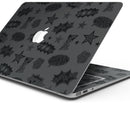 Comic Series / Comic Book Actions V4 - Apple MacBook Pro, Pro with Touch Bar or Air Skin Decal Kit (All Versions Available)