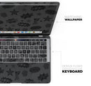 Comic Series / Comic Book Actions V4 - Apple MacBook Pro, Pro with Touch Bar or Air Skin Decal Kit (All Versions Available)