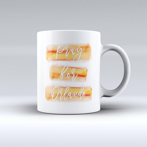 Pray For Orlando v6 - ink-Fuzed Ceramic Coffee Mug