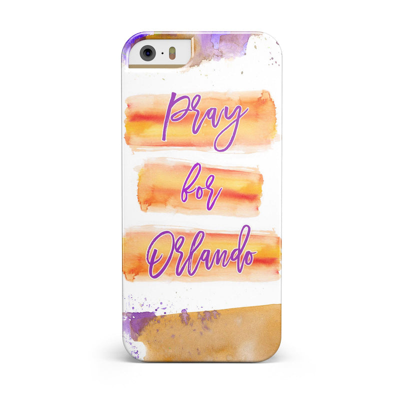 Pray For Orlando V8 INK-Fuzed Case for the iPhone 5/5S/SE