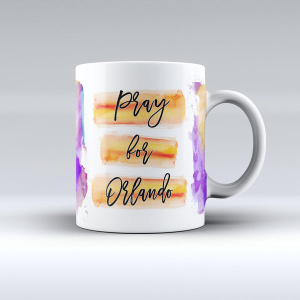 Pray For Orlando v9 - ink-Fuzed Ceramic Coffee Mug