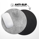 Concrete Grunge Texture// WaterProof Rubber Foam Backed Anti-Slip Mouse Pad for Home Work Office or Gaming Computer Desk