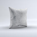 Concrete Grunge Texture Ink-Fuzed Decorative Throw Pillow