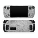 Concrete Grunge Texture // Vinyl Skin Wrap for Steam Deck OLED & Steam Deck (LCD) — Soft Matte or Ultra Gloss