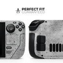 Concrete Grunge Texture // Vinyl Skin Wrap for Steam Deck OLED & Steam Deck (LCD) — Soft Matte or Ultra Gloss