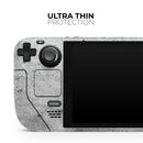 Concrete Grunge Texture // Vinyl Skin Wrap for Steam Deck OLED & Steam Deck (LCD) — Soft Matte or Ultra Gloss