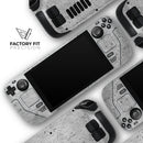 Concrete Grunge Texture // Vinyl Skin Wrap for Steam Deck OLED & Steam Deck (LCD) — Soft Matte or Ultra Gloss
