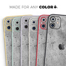 Concrete Grunge Texture - Vinyl Skin Wrap for iPhone 17 Pro Max, 17 Pro, 17 Air, 17, 16 & All Models — Soft Matte or Ultra Gloss