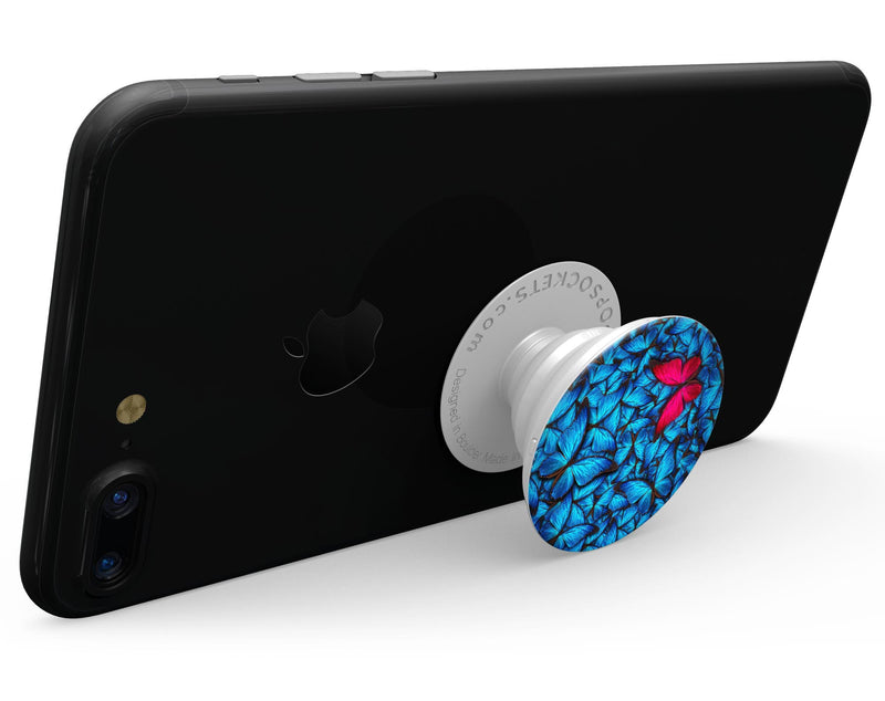 Contrasting Butterfly - Skin Kit for PopSockets and other Smartphone Extendable Grips & Stands