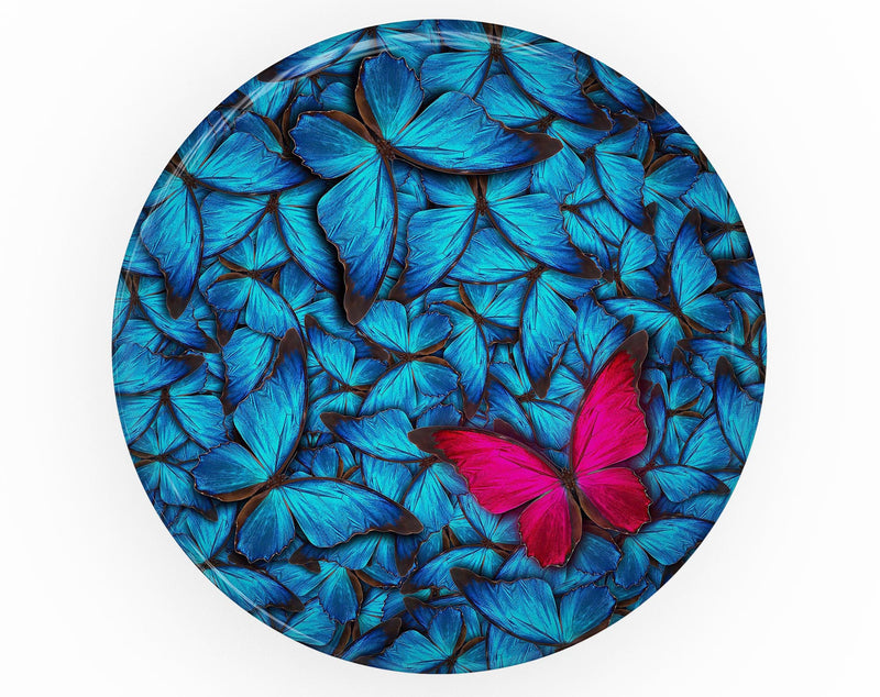 Contrasting Butterfly - Skin Kit for PopSockets and other Smartphone Extendable Grips & Stands