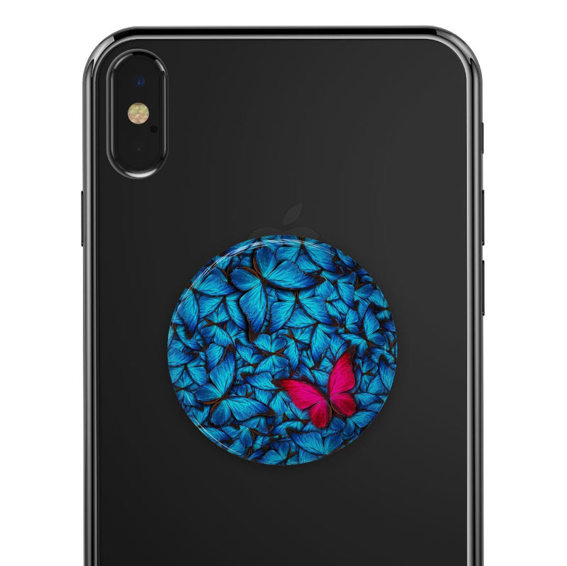 Contrasting Butterfly - Skin Kit for PopSockets and other Smartphone Extendable Grips & Stands