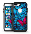 Contrasting Butterfly - iPhone 7 or 7 Plus Commuter Case Skin Kit