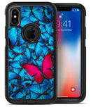 Contrasting Butterfly - iPhone X OtterBox Case & Skin Kits