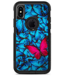 Contrasting Butterfly - iPhone X OtterBox Case & Skin Kits