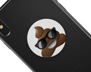 Cool Poop Emoticon Emoji - Skin Kit for PopSockets and other Smartphone Extendable Grips & Stands