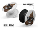 Cool Poop Emoticon Emoji - Skin Kit for PopSockets and other Smartphone Extendable Grips & Stands