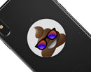 Cool v2 Emoticon Emoji - Skin Kit for PopSockets and other Smartphone Extendable Grips & Stands
