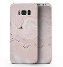 Coral 19 Textured Marble - Samsung Galaxy S8 Full-Body Skin Kit