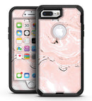 Coral 19 Textured Marble - iPhone 7 Plus/8 Plus OtterBox Case & Skin Kits