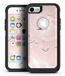 Coral 19 Textured Marble - iPhone 7 or 8 OtterBox Case & Skin Kits