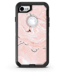 Coral 19 Textured Marble - iPhone 7 or 8 OtterBox Case & Skin Kits