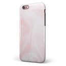 Coral 39 Textured Marble iPhone 6/6s or 6/6s Plus 2-Piece Hybrid INK-Fuzed Case