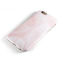 Coral 39 Textured Marble iPhone 6/6s or 6/6s Plus 2-Piece Hybrid INK-Fuzed Case
