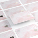 Coral 39 Textured Marble - Premium Protective Decal Skin-Kit for the Apple Credit Card