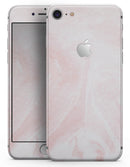 Coral 39 Textured Marble - Skin-kit for the iPhone 8 or 8 Plus
