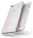 Coral 39 Textured Marble - Skin-kit for the iPhone 8 or 8 Plus
