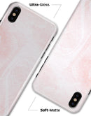 Coral 39 Textured Marble - iPhone X Clipit Case