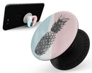 Coral Mint Summer Pineapple v1 - Skin Kit for PopSockets and other Smartphone Extendable Grips & Stands