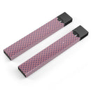 Coral SemiCircles Over Navy - Premium Decal Protective Skin-Wrap Sticker compatible with the Juul Labs vaping device