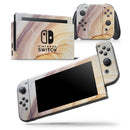 Coral Slate - Skin Wrap Decal for Nintendo Switch Lite Console & Dock - 3DS XL - 2DS - Pro - DSi - Wii - Joy-Con Gaming Controller