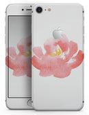 Coral Watercolor Hibiscus - Skin-kit for the iPhone 8 or 8 Plus