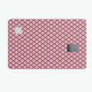 Coral and Morroccan Pattern - Premium Protective Decal Skin-Kit for the Apple Credit Card
