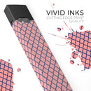 Coral and Morroccan Pattern - Premium Decal Protective Skin-Wrap Sticker compatible with the Juul Labs vaping device