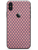 Coral and Morroccan Pattern - iPhone X Skin-Kit