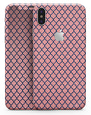 Coral and Morroccan Pattern - iPhone X Skin-Kit