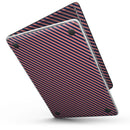 MacBook Pro with Touch Bar Skin Kit - Coral_and_Navy_Blue_Diagnoal_Stripes-MacBook_13_Touch_V6.jpg?