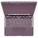MacBook Pro with Touch Bar Skin Kit - Coral_and_Navy_Chevron_Pattern-MacBook_13_Touch_V4.jpg?