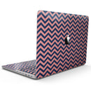 MacBook Pro without Touch Bar Skin Kit - Coral_and_Navy_Chevron_Pattern-MacBook_13_Touch_V7.jpg?