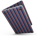 MacBook Pro with Touch Bar Skin Kit - Coral_and_Navy_Micro_Triangles-MacBook_13_Touch_V6.jpg?