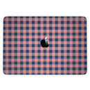 MacBook Pro with Touch Bar Skin Kit - Coral_and_Navy_Plaid_Pattern-MacBook_13_Touch_V3.jpg?